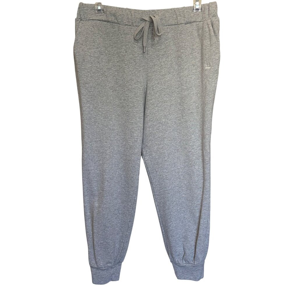 Juicy Couture Gray 100% Cotton Jogger Pants w/ Drawstring Waist Womens Size 1X